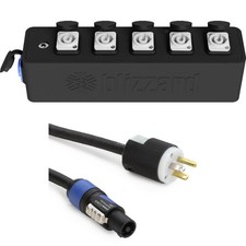 Blizzard Lighting Drop POP PC Stage Power Drop Box with Edison Cable