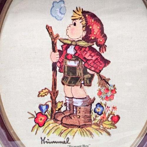🪡 VTG 1970's MCM Bundle 3 Gallery Crafts Exquisite Hummel Embroidery Kits USA - Picture 3 of 10