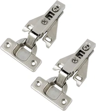 10 Pairs（20 Pack） Kitchen Cabinet Hinges for Face Frame Cabinet, Concealed Cabin