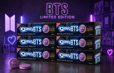 BTS x Oreo Brown Sugar Hotteok Flavor Cream 100g X 6