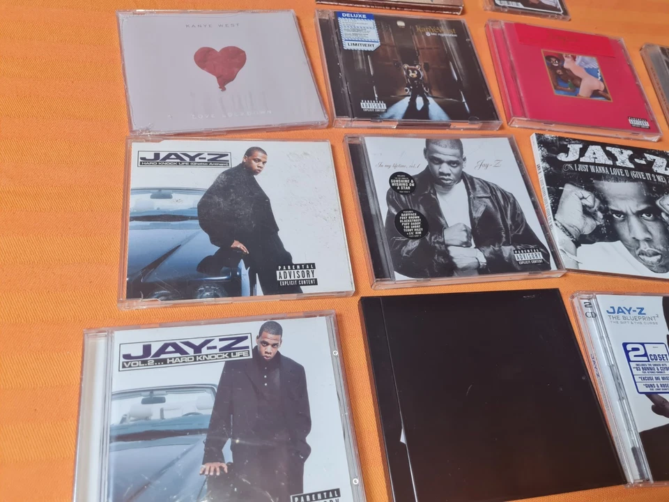 17 CDs Jay-Z Kanye West Sammlung Roc-a-Fella Pockit Deluxe Limited Too Short - Bild 2 von 4
