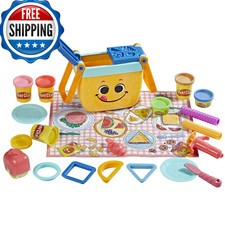 Play-Doh Picnic Shapes Starter Set Preschool Toys For 3 Year Old Girls Boys