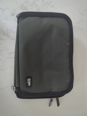 BUBM Double Layer Electronic Accessories Organizer, Travel Gadget Bag for Cables