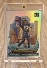 🔥2024 Donruss Drake Maye Downtown No. 13🔥CHASER PACK  