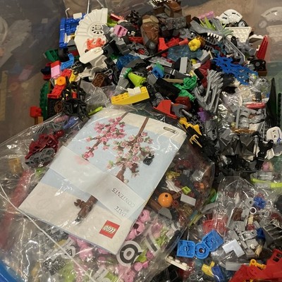 LEGO 1 Pound Lot  BUY 5 POUNDS GET 1 FREE  Mixed Pieces Rare Parts Old & New