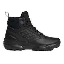 Buty zimowe męskie Adidas Terrex Unity Leather Mid RAIN.RDY czarne - GZ3325 - 41