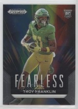 2024 Panini Prizm Draft Picks Fearless Troy Franklin #F-TF 18m8
