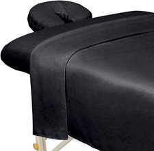 3-Piece Massage Sheet Set - Soft, Stain Resistant, and Fits All Standard Tables