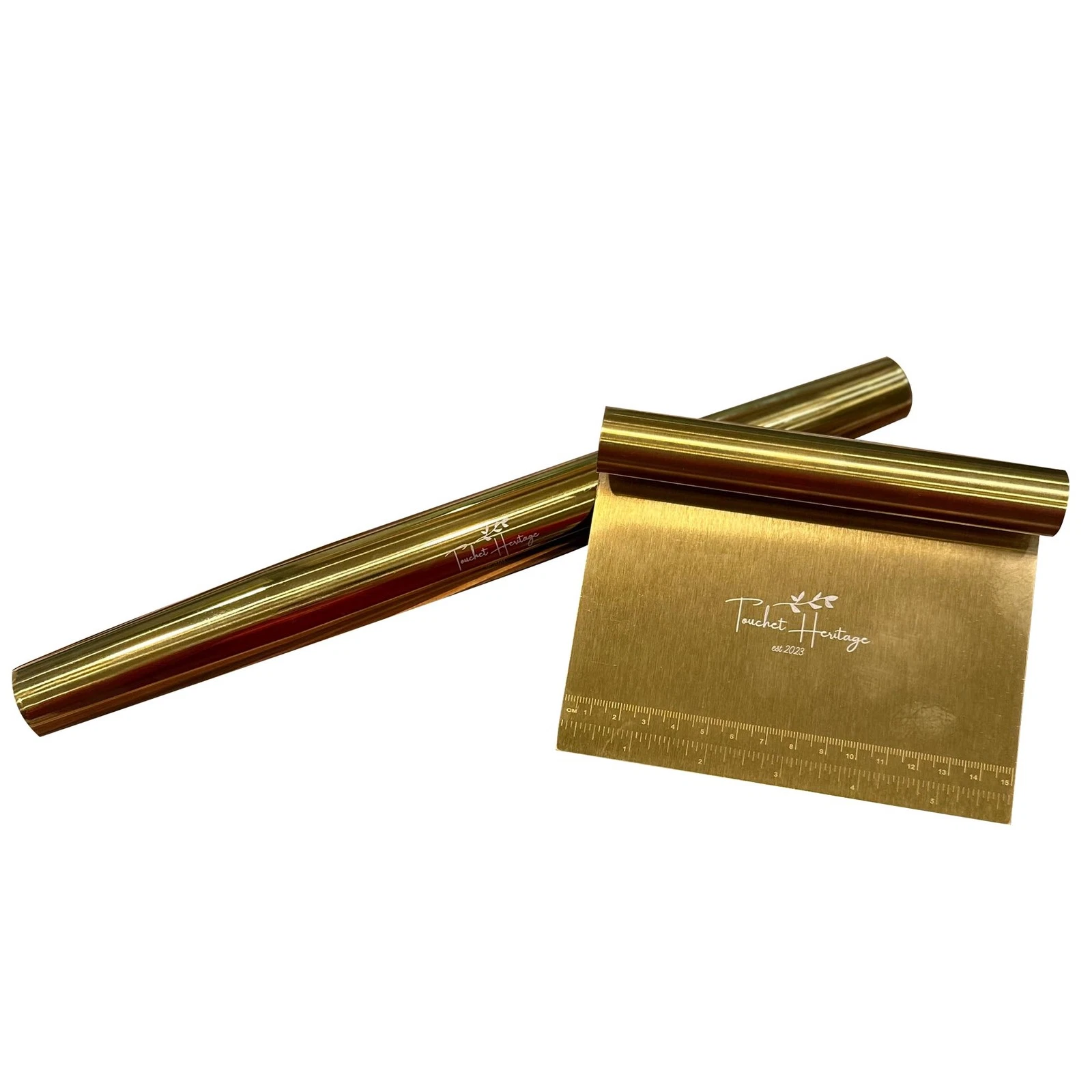 French Rolling Pin and Dough Scraper Set | Gold Bench Scraper Tool | Rolling ...
Opens in a new wind