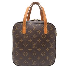 Louis Vuitton Spontini Women's Handbag M47500 Monogram Brown
