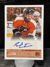 Rc Sean Couturier #SSSCO 2013-14 Panini  Anthology Score Update: Score Sign