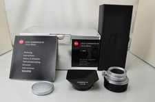 Leica Summaron-M 28mm F/5.6 E34 6Bit Lens Siler 11695 w/Box♪♪#6389EX