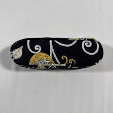 Vera Bradley Soft Zippered Eyeglass Case Yellow Bird Pattern NWoT