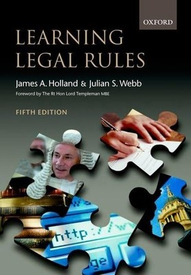 Learning Legal Rules: A Student's G..., Webb, Julian S.