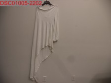 NWT - Women's White Cold Shoulder Maxi Dress, Size 5XL 35573050541