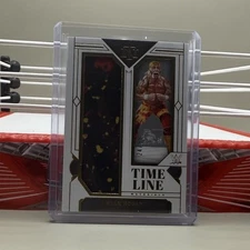 2024 Panini National Treasures WWE HULK HOGAN Legends Time Line Relic #'d  /99
