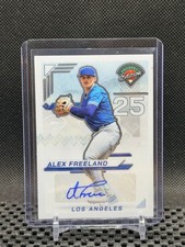 Alex Freeland 2025 Prospect Edition Prospect Ticket Auto - #71 Dodgers