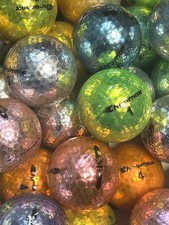 6 Near Mint AAAA Chromax Used Golf Balls..Assorted Color