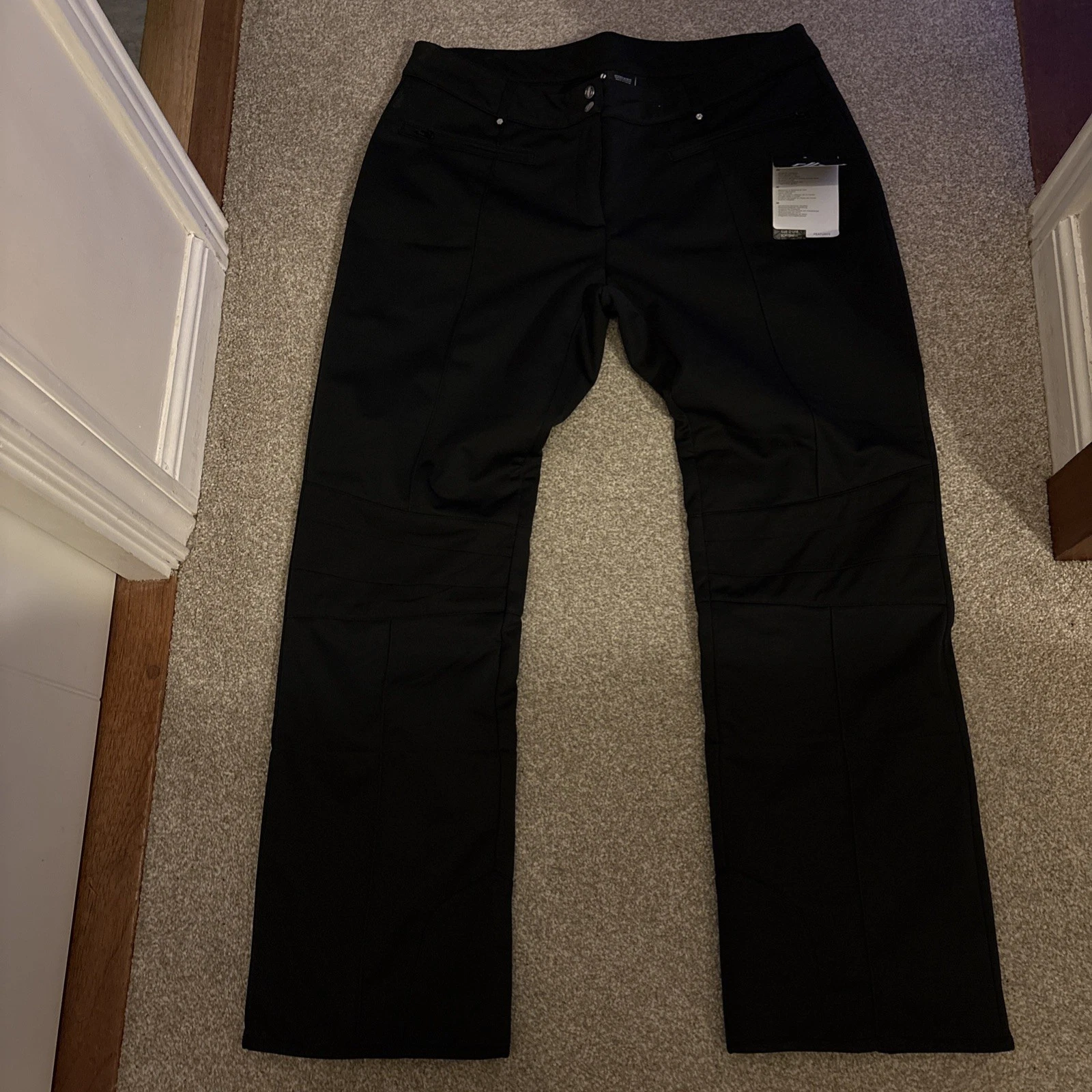 DARE2B Clarity Softshell Ski Pant Trousers Women’s Black Size uk 16L eu 42