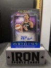 2024 WNBA Panini Origins A'JA WILSON Blue Origins Autographs /25