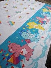 CARE BEARS 2002 VINTAGE Twin Flat BED SHEET