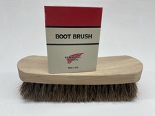 Red Wing Boot Brush 100% Horse Hair Genuine New Style 97106 Made in USA Heritage
