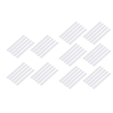 50Pcs White Makeup Brush Mesh Cover Cosmetic Brush Protector Net Sleeve Guards F