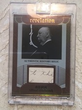 Alfred Hitchcock Golden Age Movie Director The Birds Handwritten Word 51/99 Rare