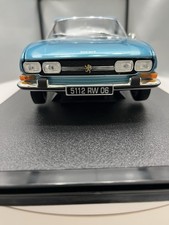 NOREV “ 1972 Peugeot 504 Coupe” 1:18, Argent Blue, Limited Edition.