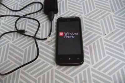 HTC 7 Mozart Schwarz Windows Phone