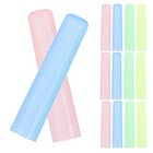 400 Stück Bleistiftschutzkappen: Farbige, durchsichtige