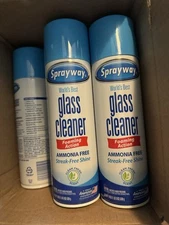 3 Pack Sprayway Glass Cleaner 23 oz Cans FAST Shipping CLEAN SHINE, FRESH SCENT