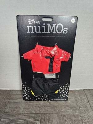 DISNEY NUIMOS OUTFIT--RED JACKET WITH WHITE GRAPHIC TOP AND BLACK PANTS NEW