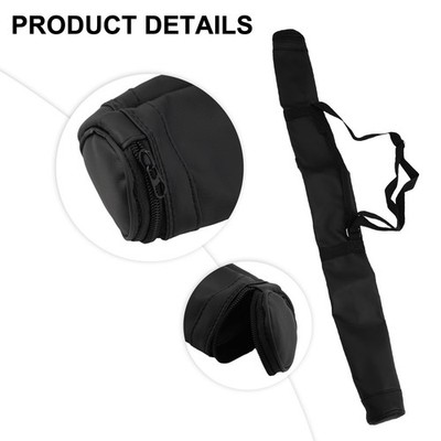 Case Pool Cue Case Cue Bag For 1/2 Snooker Billiard Portable High Quality