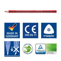 Staedtler Noris Colour Buntstifte 12 GelbgrüN Rutschfest