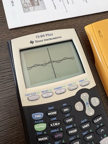 Texas Instruments TI-84 Plus Graphing Calculator – Black AS-IS Screen Scratches - Picture 6 of 13