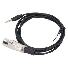 1.5M 3.5Mm Trs Male To Xlr Female Adapter Cable Stereo Audio Interconnect Ca HEN