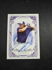 2021 ONYX VINTAGE BLUE INK ON CARD AUTO #/275 ROCKIES 