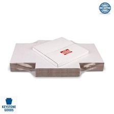 Vinyl Record Mailers 12.8x12.8x1 Inch White Corrugated Cardboard 15 Pack LP