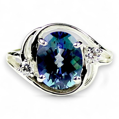Neptune Garden Topaz, 925 Sterling Silver Ladies Ring, SR021