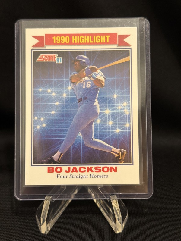 1991 Score - Bo Jackson #420 1990 Highlight