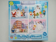 MasterPieces Frosty The Snowman 4 Pack 100 Piece Jigsaw Puzzles