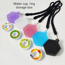 2Pcs Air Flavor Pods Storage Box with Hanging Rope Portable Pods Storage Box