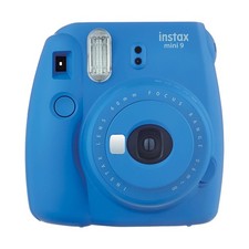 NOT WORKING Fuji Instax Mini 9 Fujifilm Instant Film Camera Cobalt Blue