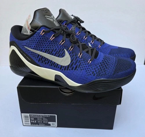 NEW - Nike Kobe 9 Elite Low Protro EYBL PE - Size 13 - DS NWB - Racer Blue