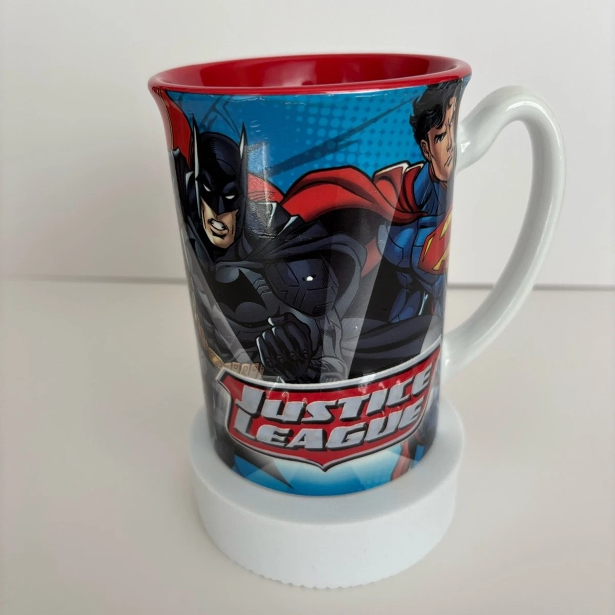 Tazza DC Comics 4 Pezzi Set - Motivo Eroi - Mug Da Collezione Per Colazione O Regalo