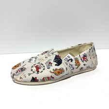 Tom s Womens Belmont Slippers Cats Size 6.5 M