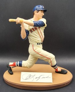 1989 Gartlan USA Autographed Signed Carl Yastrzemski Baseball Figurine #1674/198