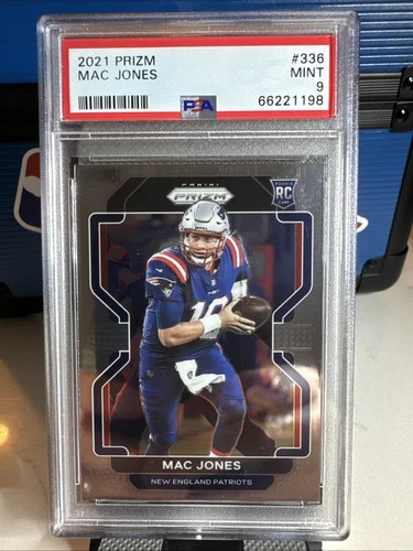 2021 Panini Prizm Rookie Mac Jones #336 PSA 9
