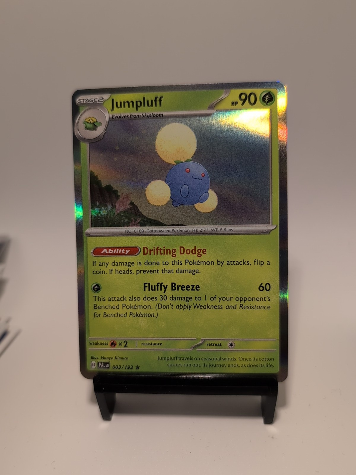 Jumpluff 003/193 Holo Pokemon Card TCG